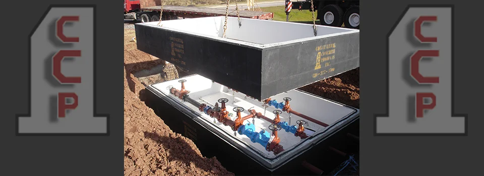 Slider1-S62 - Water Meter Pit Section Being Set in Field