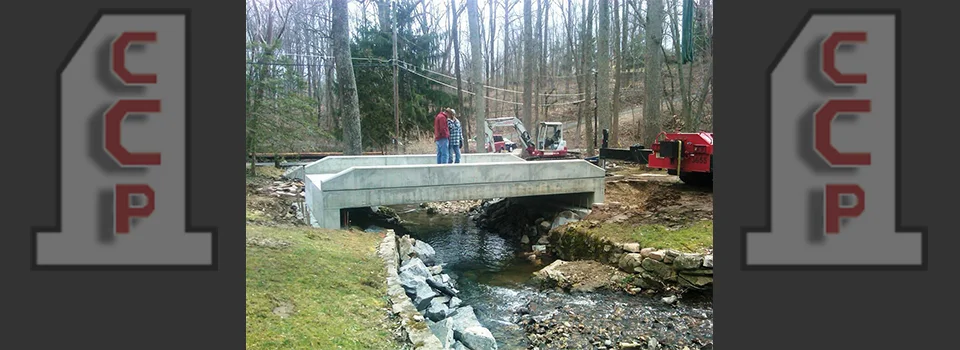 Slider1-S11 - 22x14 Precase Bridge Spanning Creek