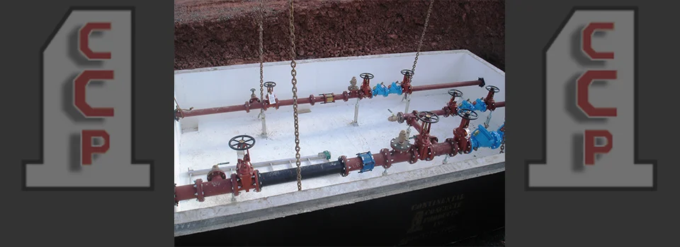 slider1-s55 - Preplumbed Water Meter Pit Set in Place
