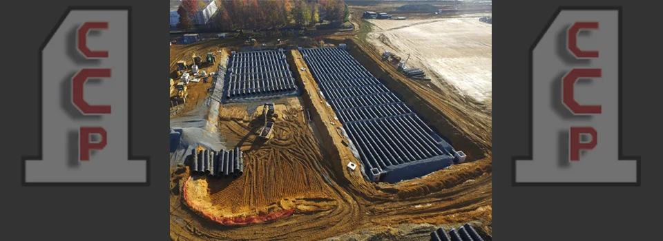 Underground Basin with Precast Structures